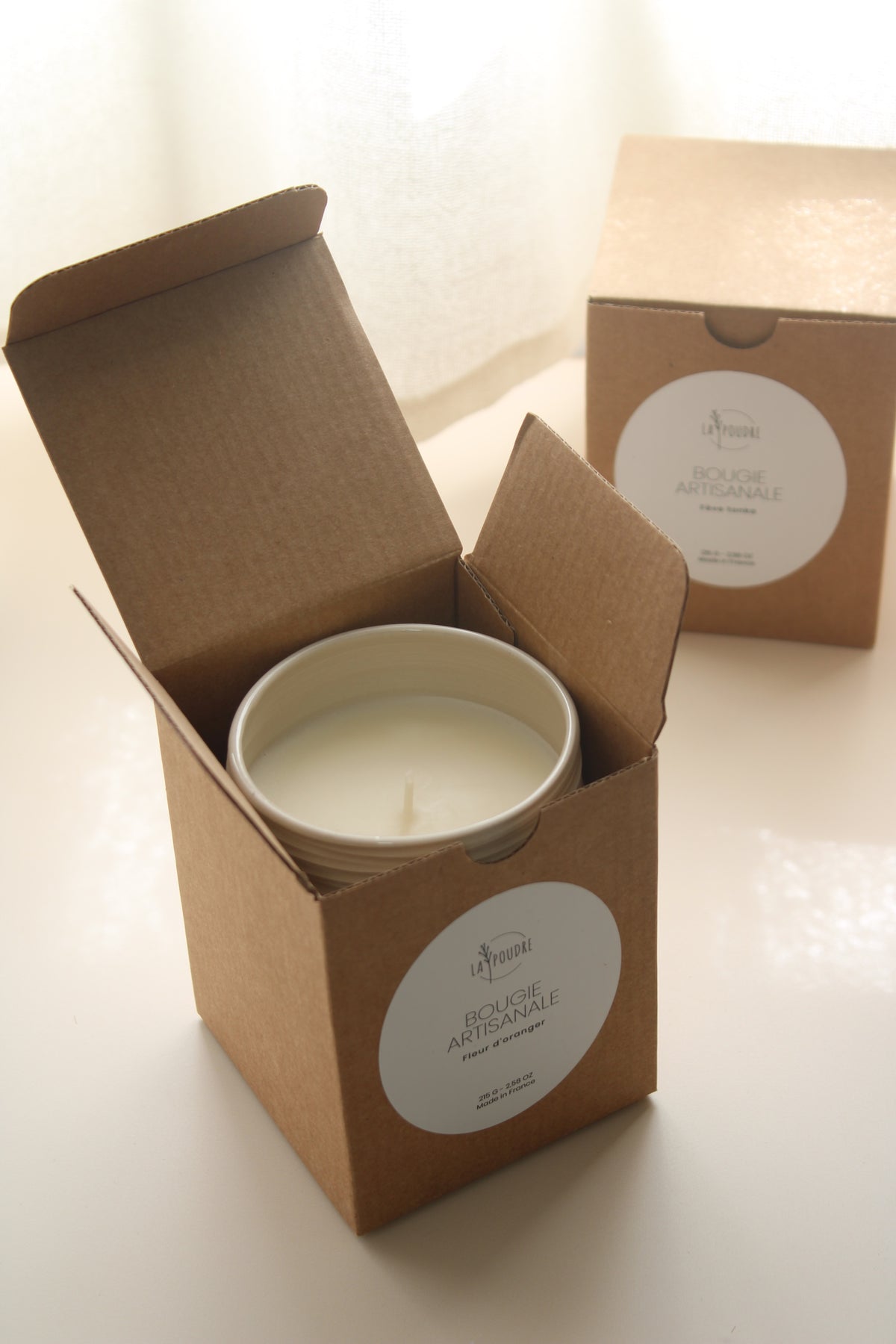 Bougie - fleur d'oranger