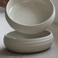 Assiette creuse striée