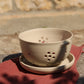 Passoire à fruits et sa coupelle - mate